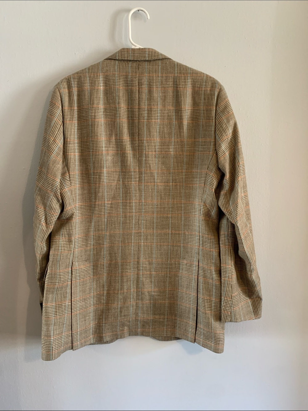 SOUTHWICK NWT Men’s Plaid Two-Button Sport Coat - Brown & Tan Size 40R - Picture 5 of 6